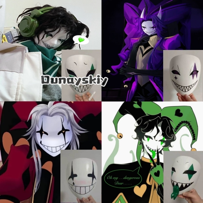 3D Printing Mask - Костюм для косплея по аниме-игре «Цирк»: