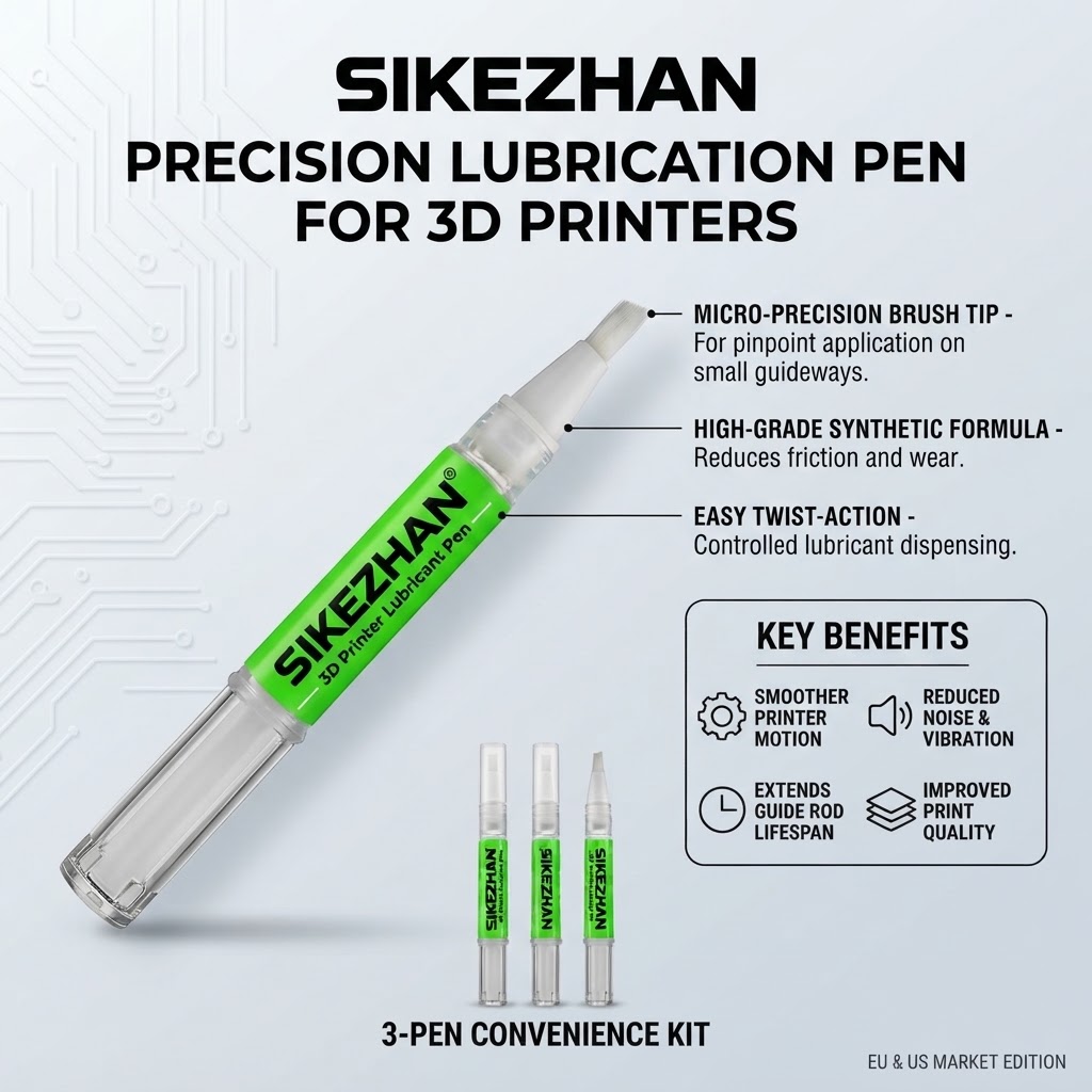 Набор из 3 смазочных ручек, ще – обзор и цена 3D Printing Guide