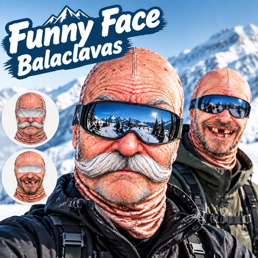 Зимняя забавная маска для лыжн – обзор и цена 3D Printing Mask