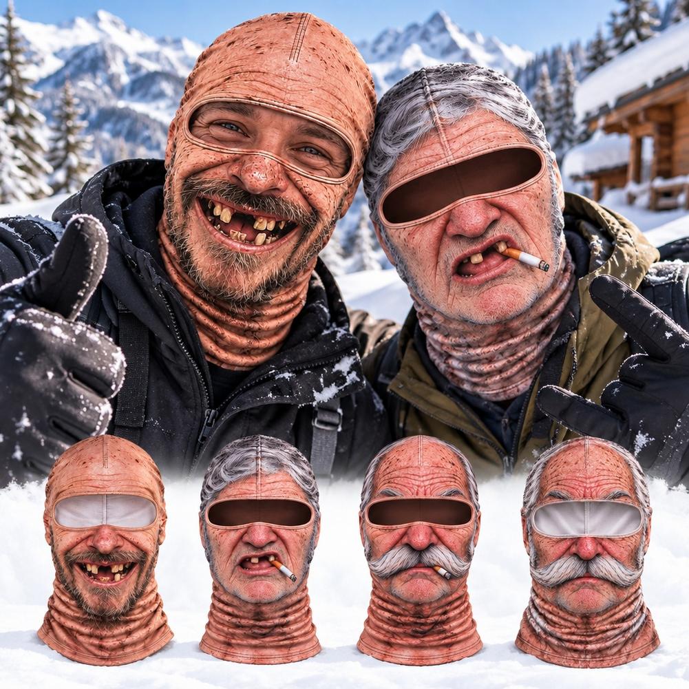 1 шт. 3D-балаклава с принтом л – обзор и цена 3D Printing Mask